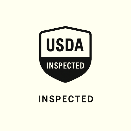 USDA Inspected logo on a white background